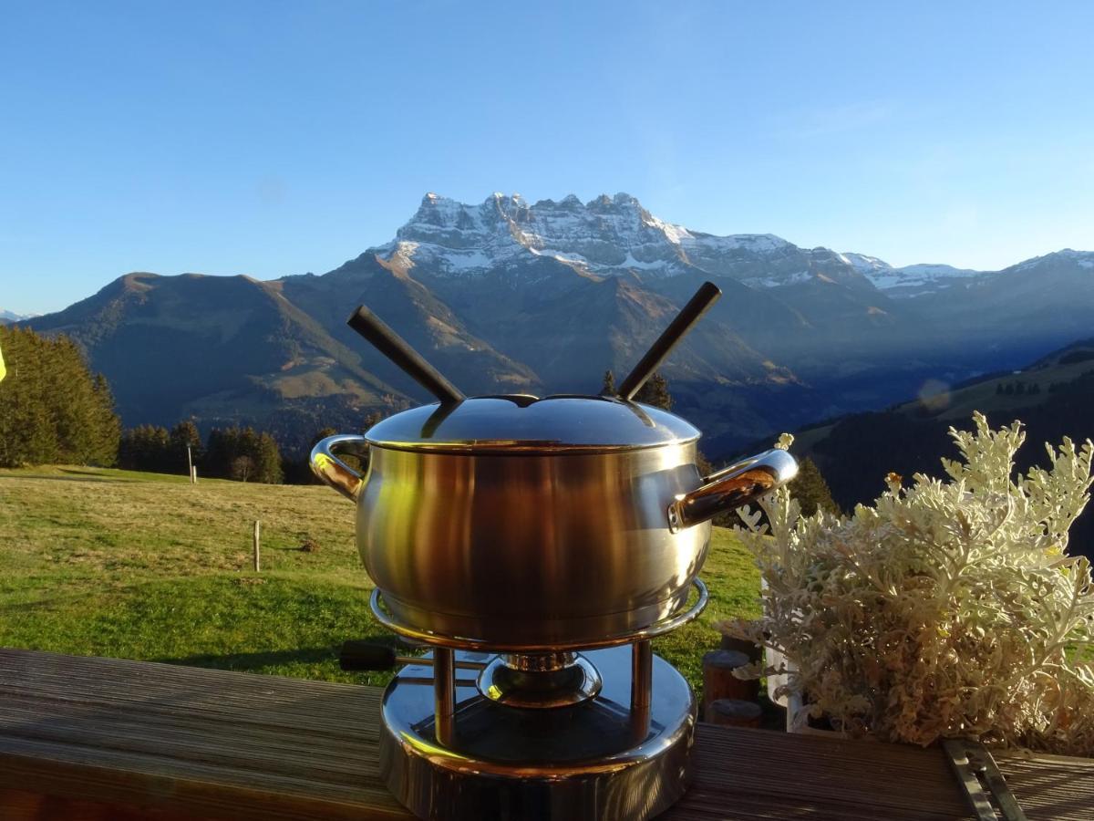 Chalet Chanso Morgins ภายนอก รูปภาพ