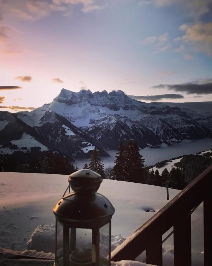 Chalet Chanso Morgins ภายนอก รูปภาพ