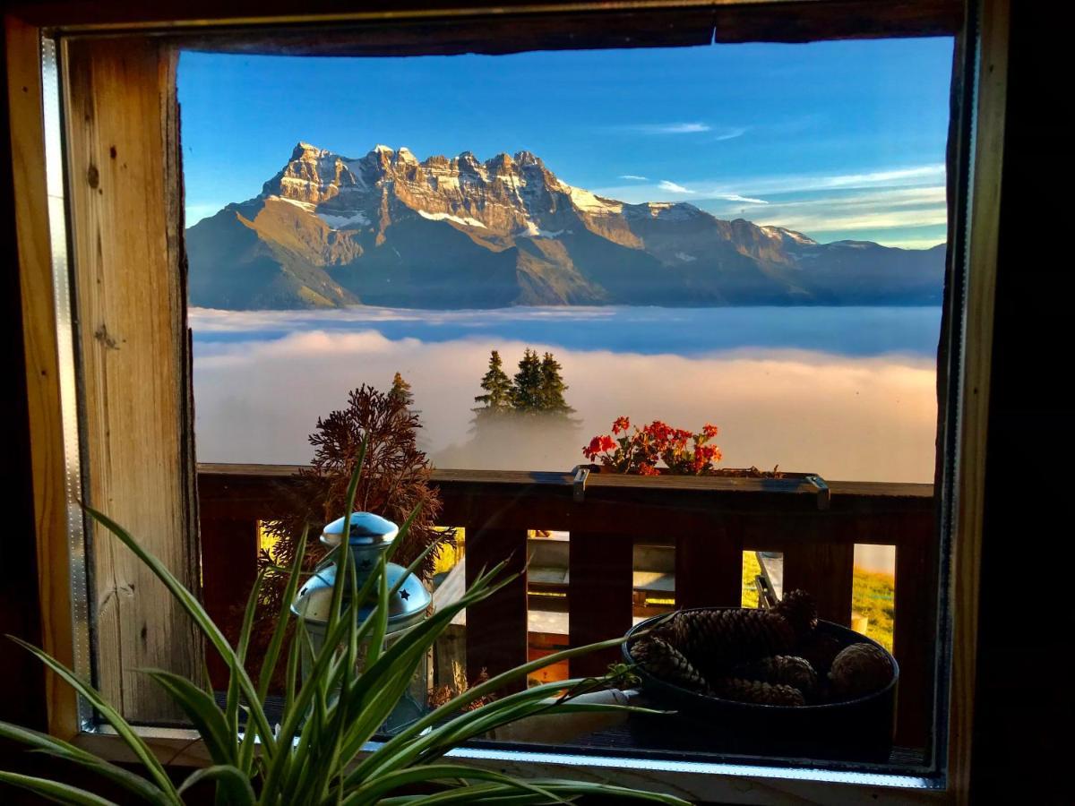 Chalet Chanso Morgins ภายนอก รูปภาพ