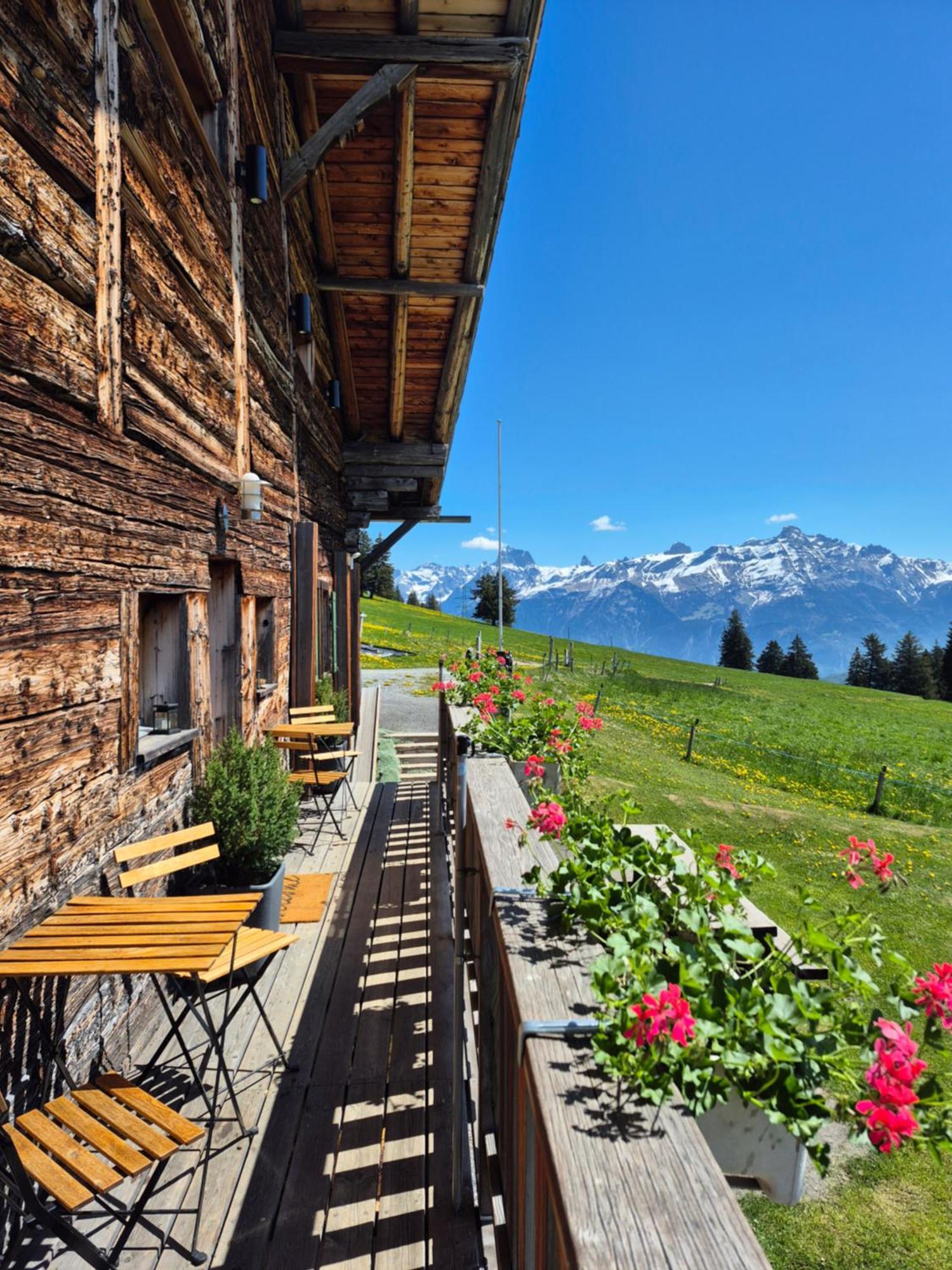 Chalet Chanso Morgins ภายนอก รูปภาพ